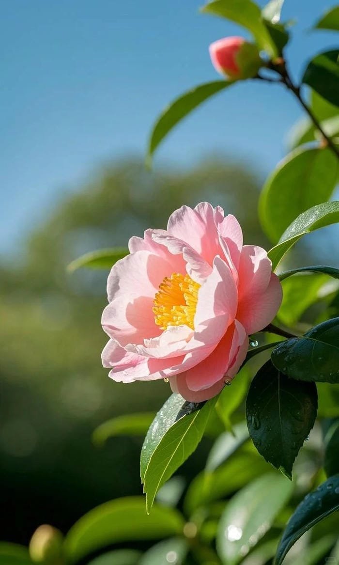 hình ảnh hoa hải đường 4